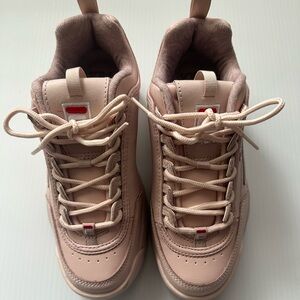 Fila Women’s Disruptor II Stylish Pink Sneakers 
5FM00002-662 size 8